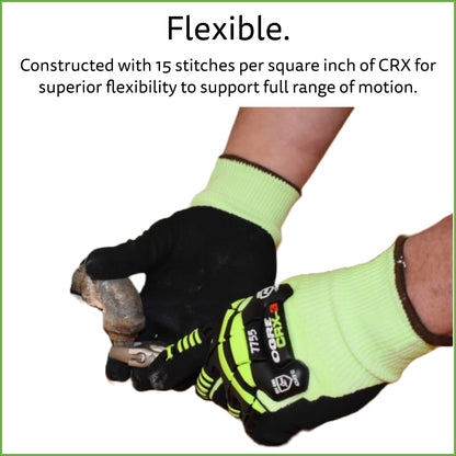 Impact Gloves, Cut-Resistant, ANSI Cut Level A3