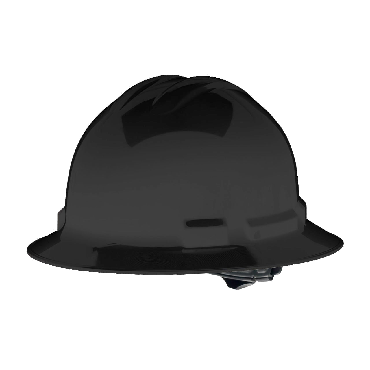 Full-Brim Style Hard Hat, 4-Point Ratchet Suspension, Class E and G, O ...